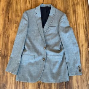 J Crew Thompson Full Light Gray Suit